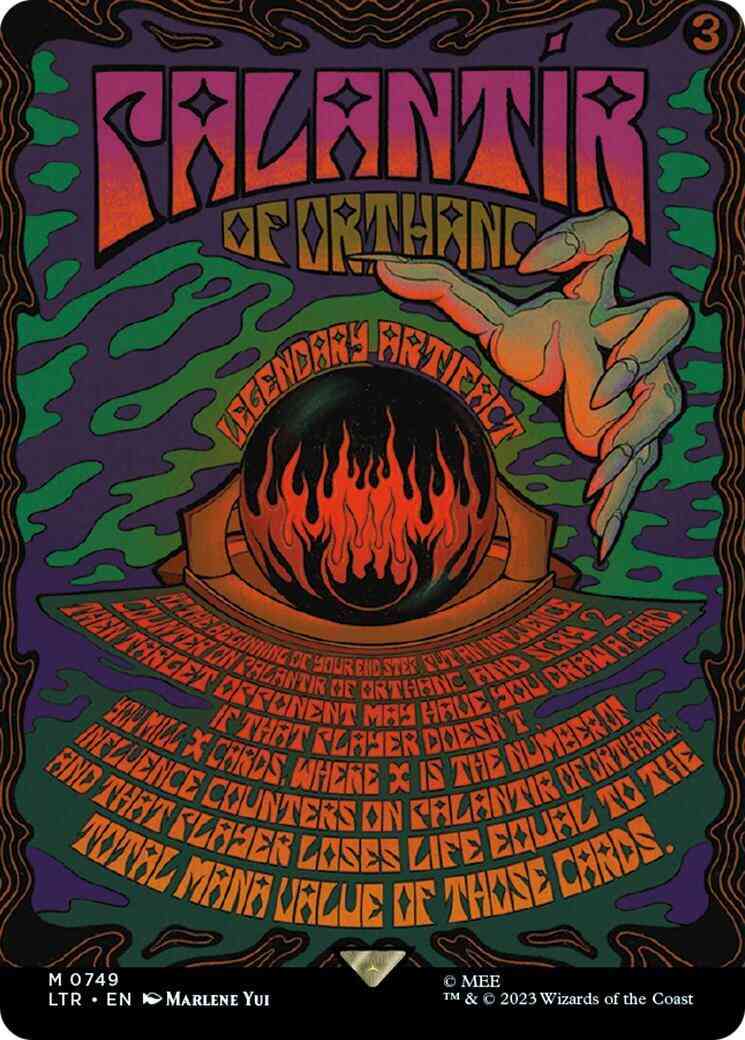 Palantír of Orthanc [749] [Borderless] [Poster] [The Lord of the Rings: Tales of Middle-earth] [Non-Foil]