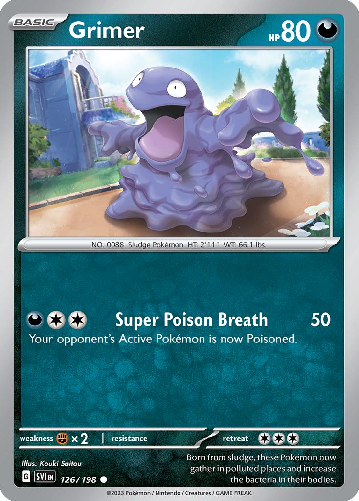 Grimer - 126/198 - Common [sv01-126] [Non-Holo]