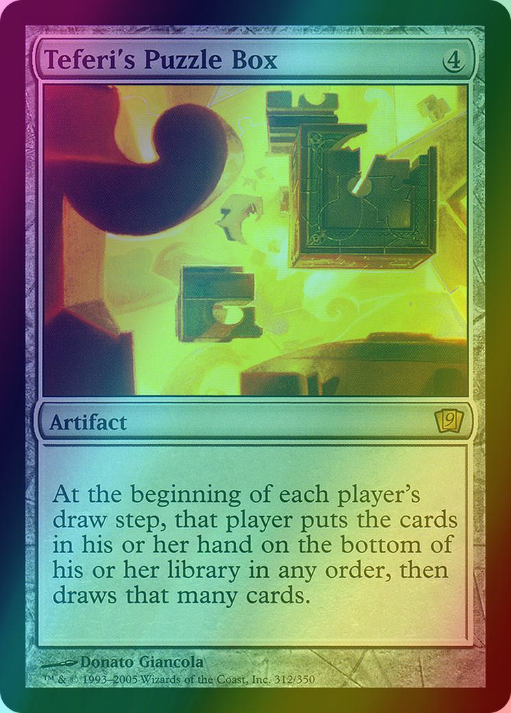 Teferi's Puzzle Box [312x] [Ninth Edition] [Foil]