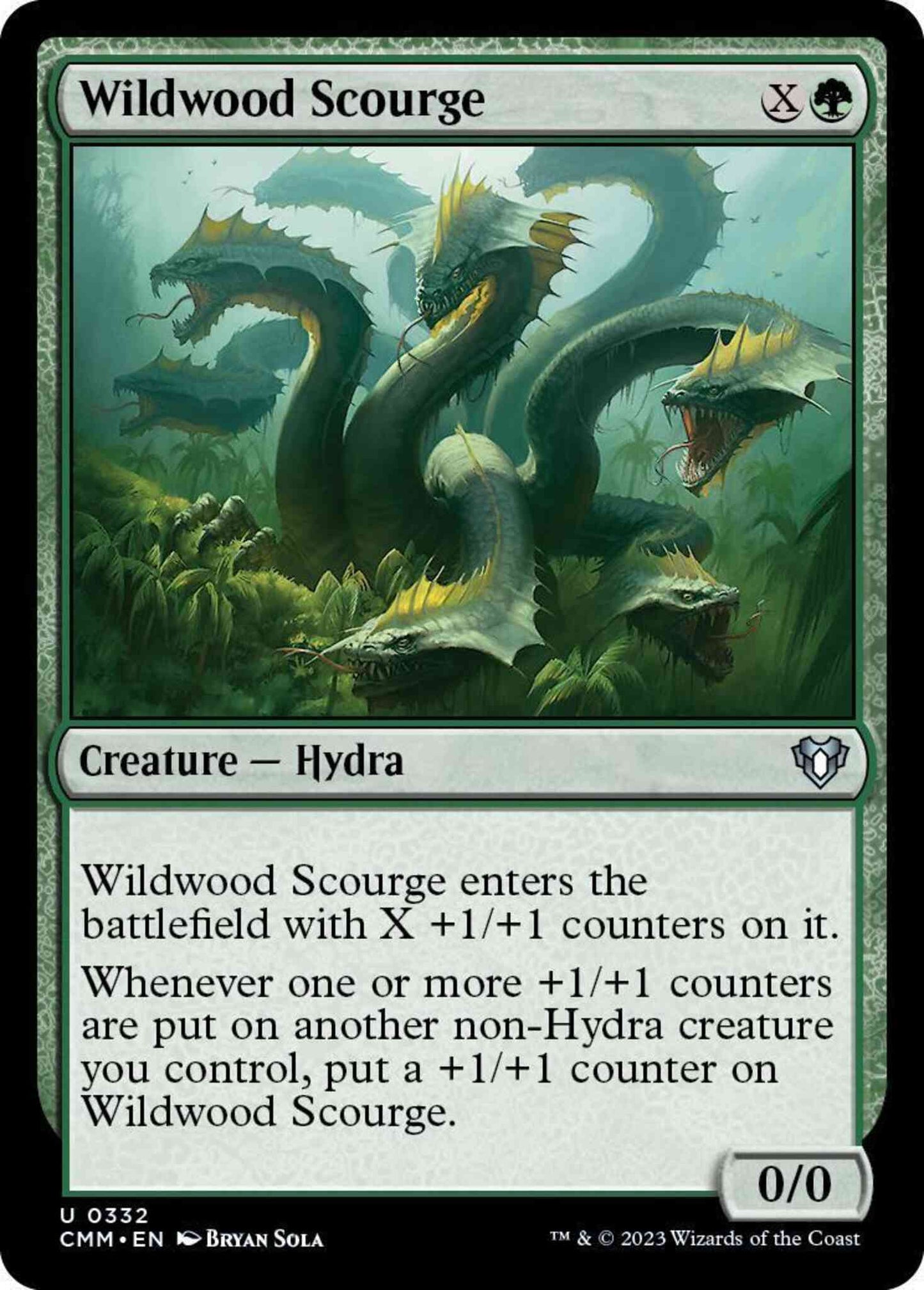 Wildwood Scourge [332] [Commander Masters] [Non-Foil]