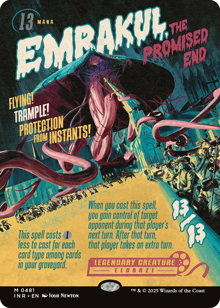 Emrakul, the Promised End [481] [Borderless] [Poster] [Innistrad Remastered] [Non-Foil]