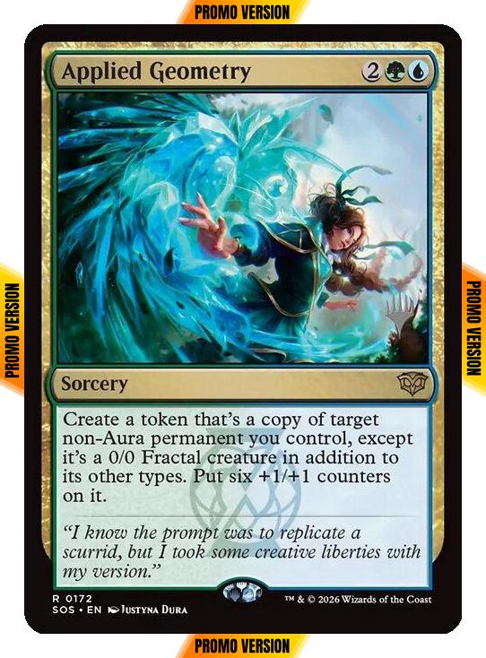 Applied Geometry [172p] [Promo Pack] [Secrets of Strixhaven Promos] [Non-Foil]
