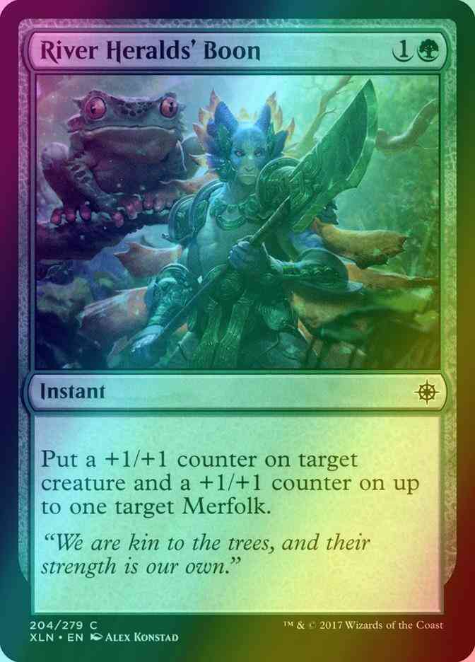 River Heralds' Boon [204] [Ixalan] [Foil]