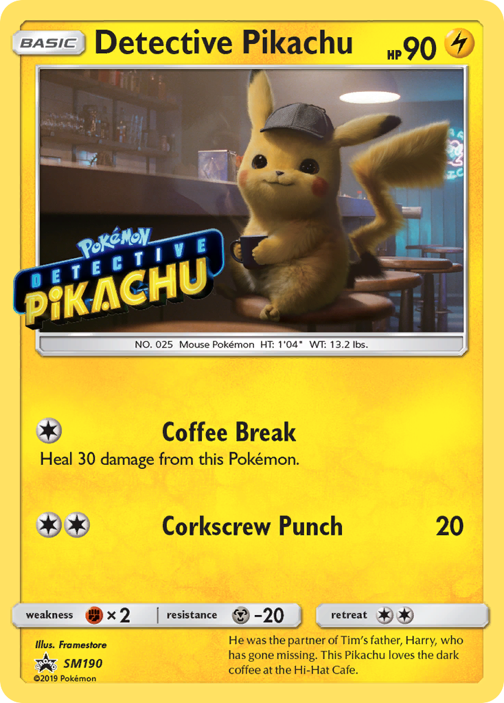 Detective Pikachu - SM190 - Promo [smp-SM190] [Holo]