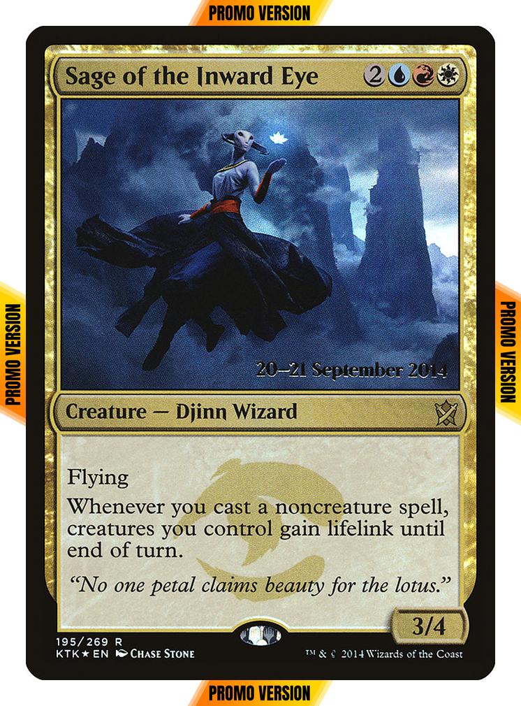 Sage of the Inward Eye [195s] [Khans of Tarkir Promos] [Foil]