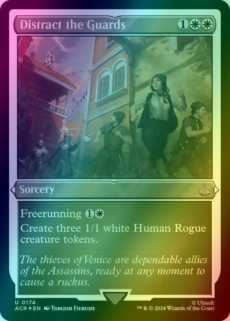 Distract the Guards [174] [Assassin's Creed] [Etched Foil]