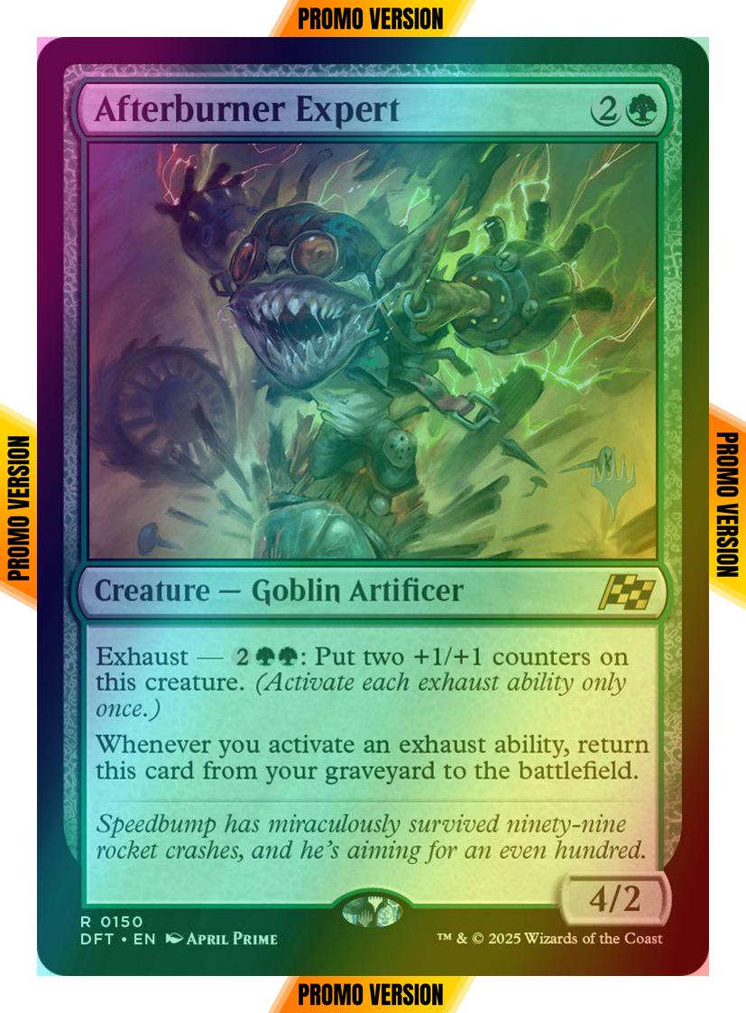 Afterburner Expert [150p] [Promo Pack] [Aetherdrift: Promos] [Foil]