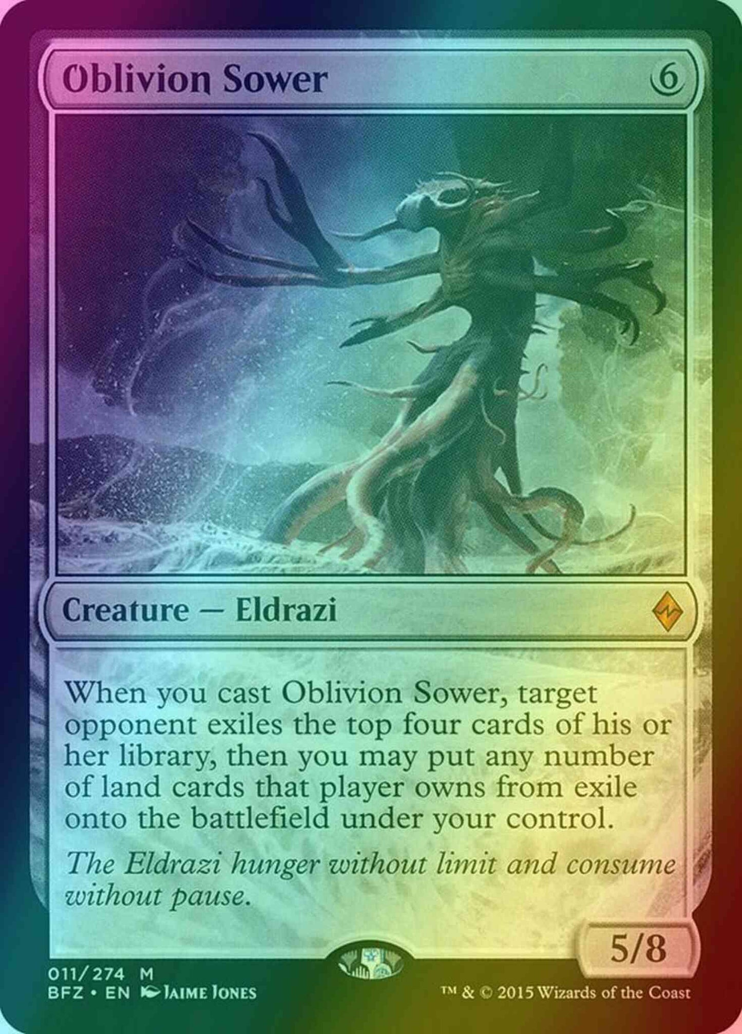 Oblivion Sower [11] [Battle for Zendikar] [Foil]