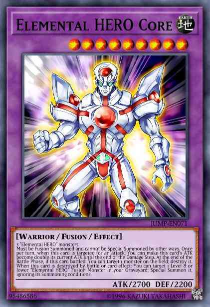 Elemental HERO Core - JUMP-EN071 - Ultra Rare - Limited