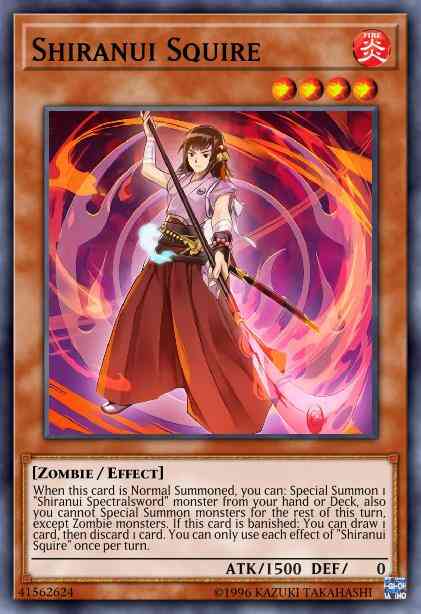 Shiranui Squire - SAST-EN019 - Super Rare - Unlimited