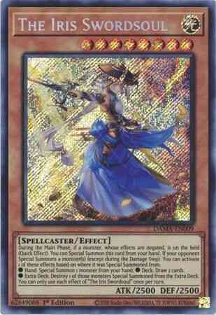 The Iris Swordsoul - DAMA-EN009 - Secret Rare - 1st Edition