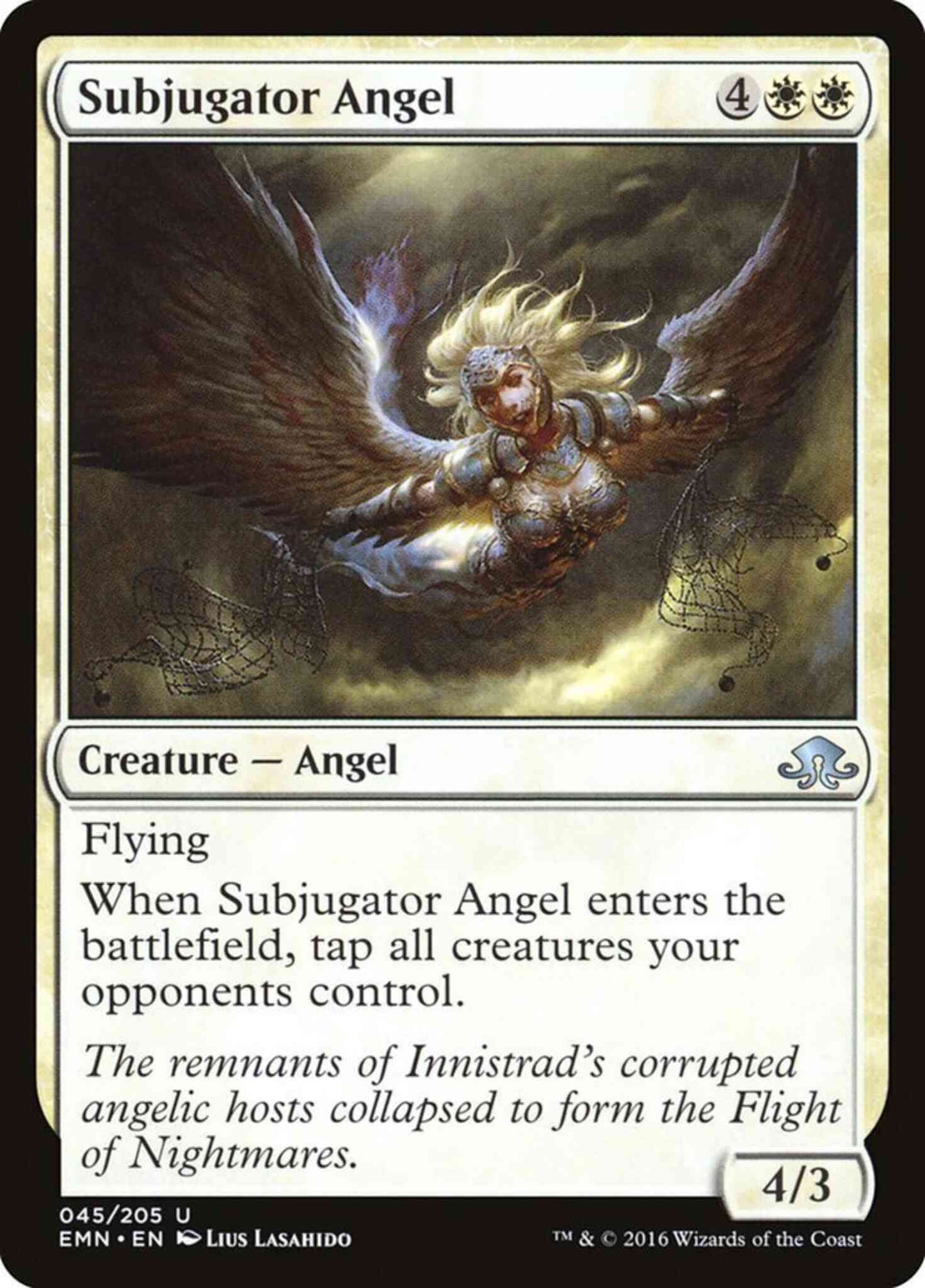 Subjugator Angel [45] [Eldritch Moon] [Non-Foil]