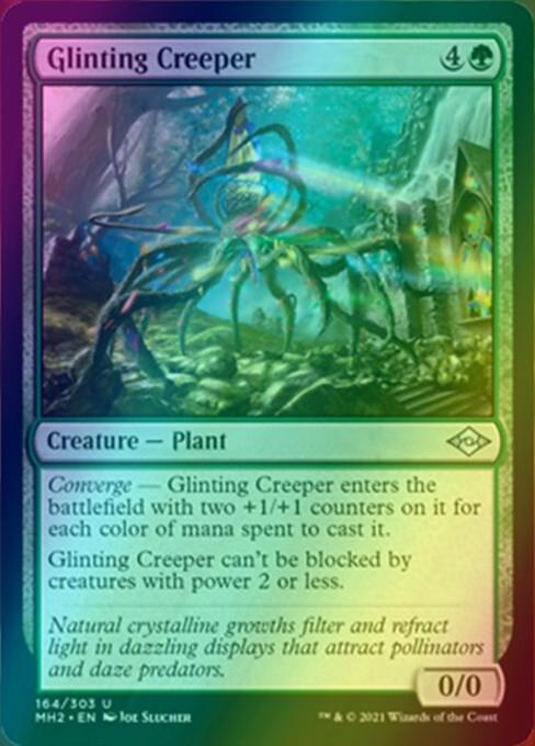 Glinting Creeper [164] [Modern Horizons 2] [Foil]
