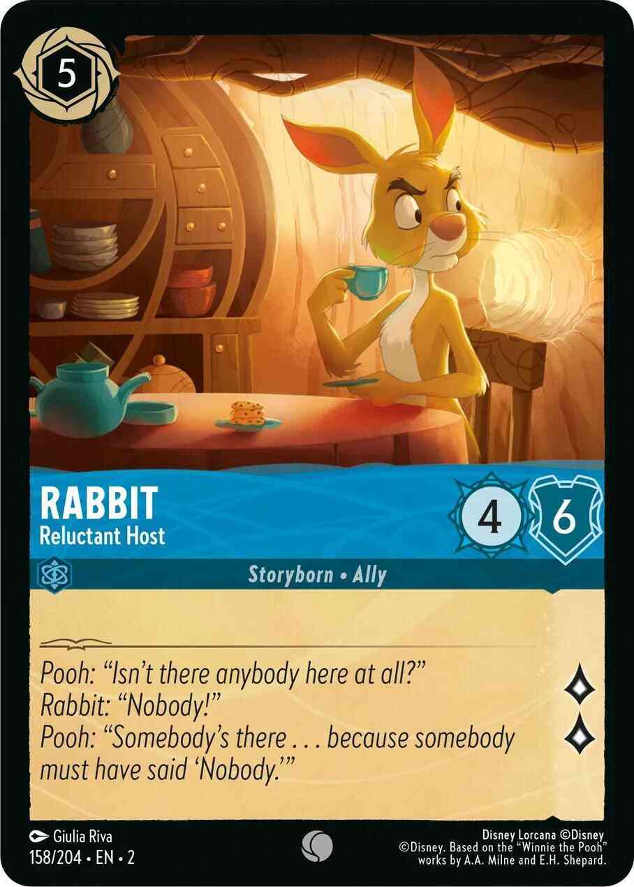 Rabbit - Reluctant Host - 158/204 [Rise Of The Floodborn] [Cold Foil]