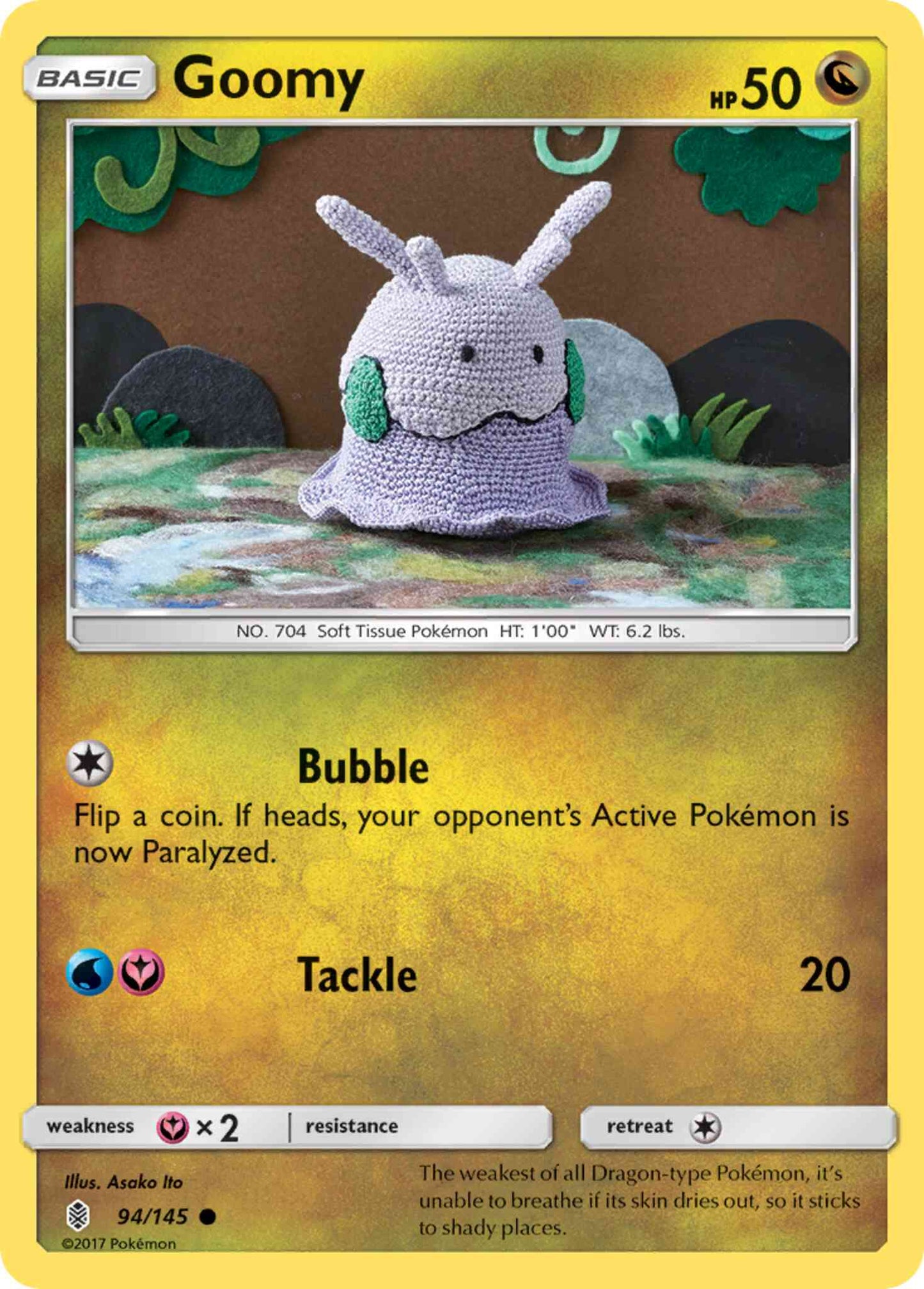 Goomy - 94/145 - Common [sm2-94] [Reverse Holo]