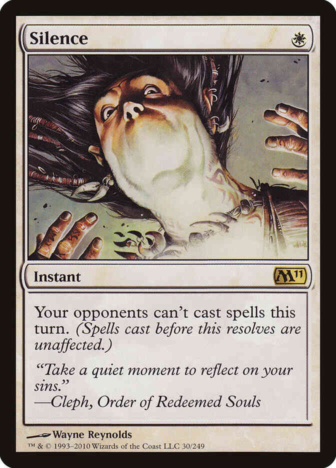 Silence [30] [Magic 2011] [Non-Foil]