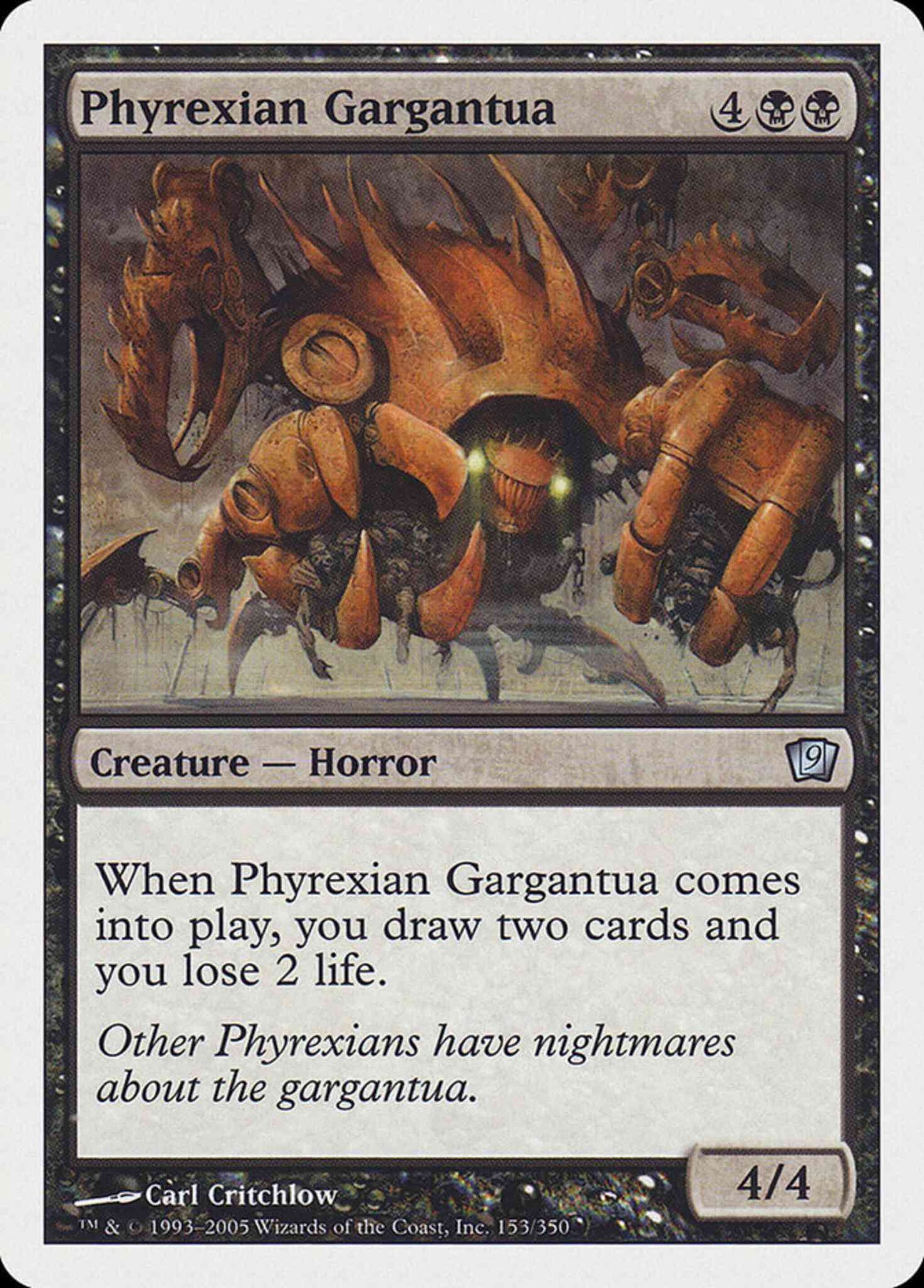 Phyrexian Gargantua [153] [Ninth Edition] [Non-Foil]