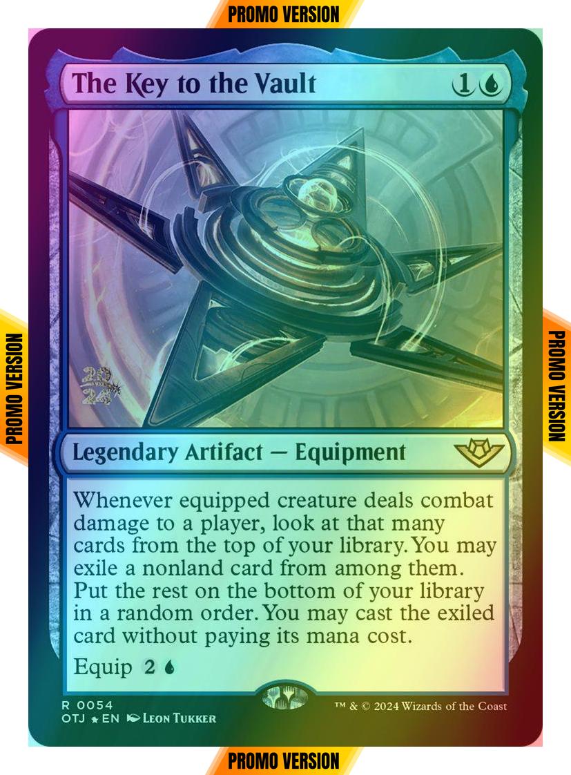 The Key to the Vault [54s] [Prerelease] [Outlaws of Thunder Junction: Promos] [Foil]