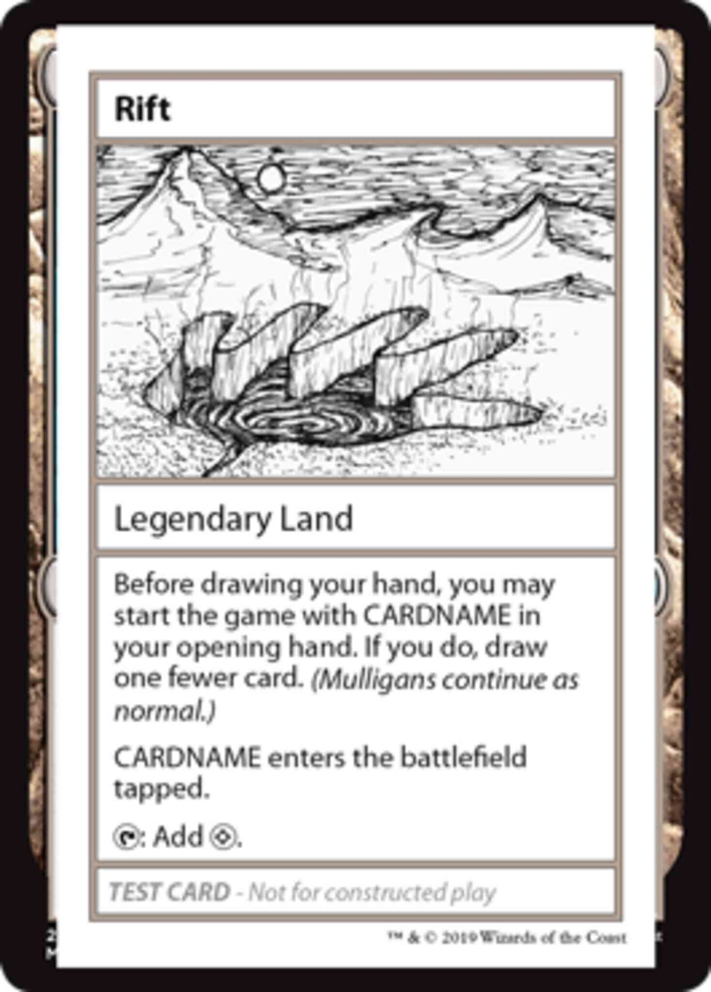 Rift - No Symbol [119] [Mystery Booster Playtest Cards 2021] [Non-Foil]
