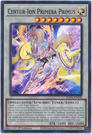 Centur-Ion Primera Primus - ROTA-EN038 - Super Rare - 1st Edition