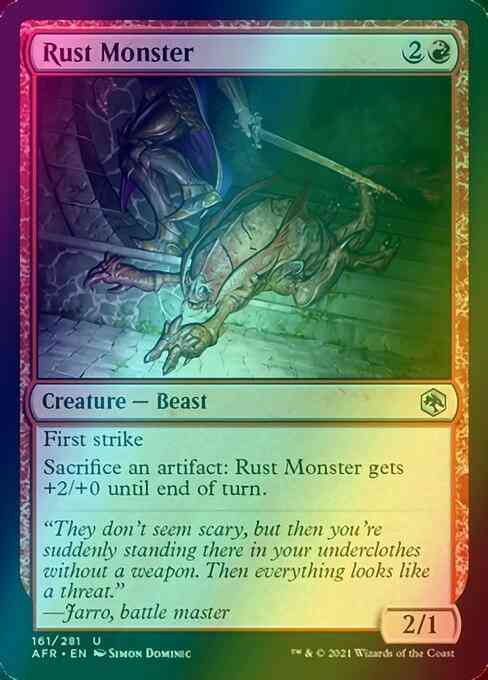 Rust Monster [161] [Adventures In The Forgotten Realms] [Foil]