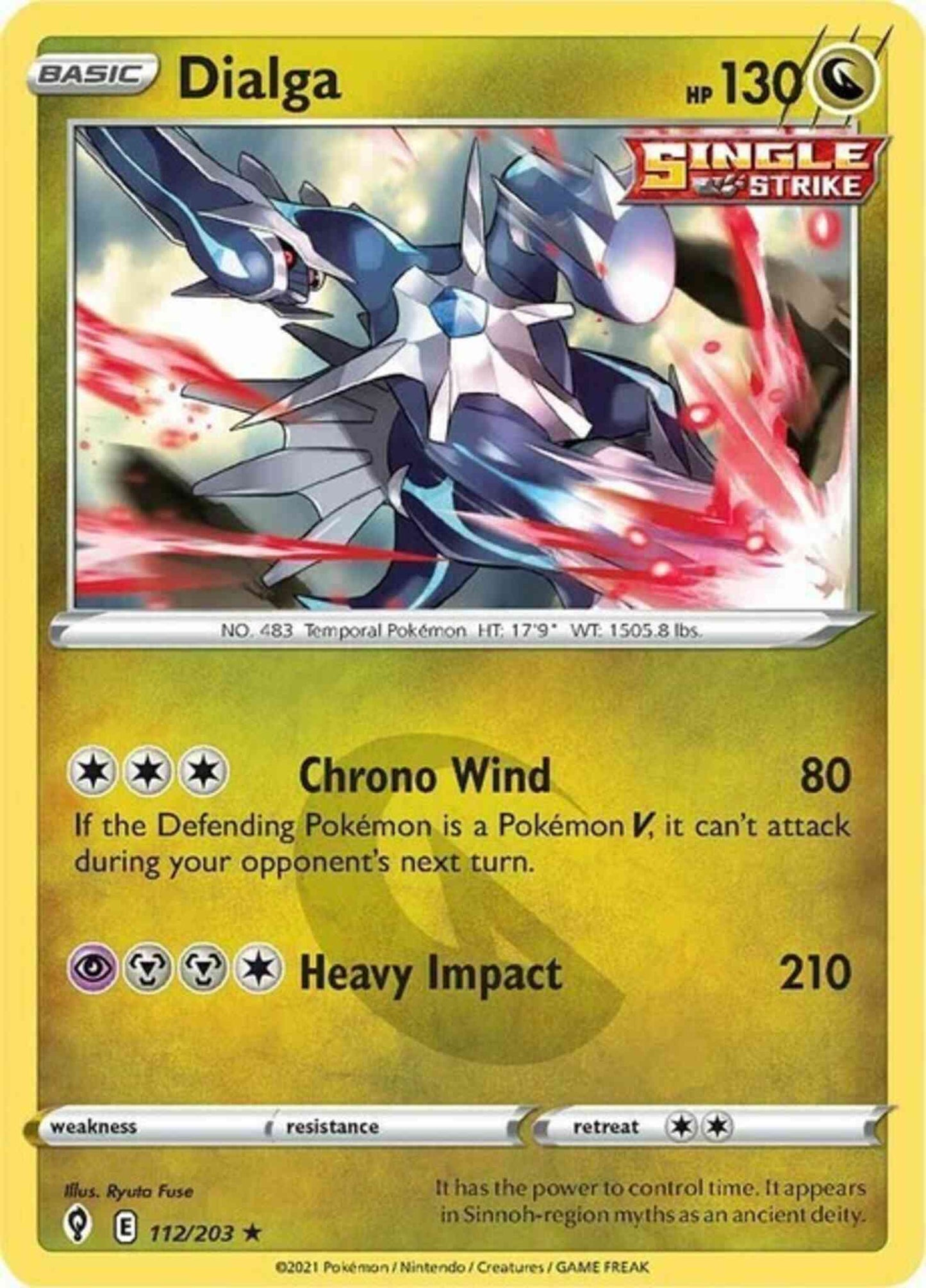 Dialga - 112/203 - Rare Holo [swsh7-112] [Holo]