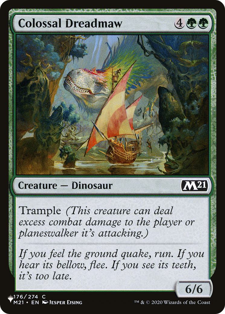Colossal Dreadmaw [M21-176] [Welcome Decks 2024] [The List] [Non-Foil]