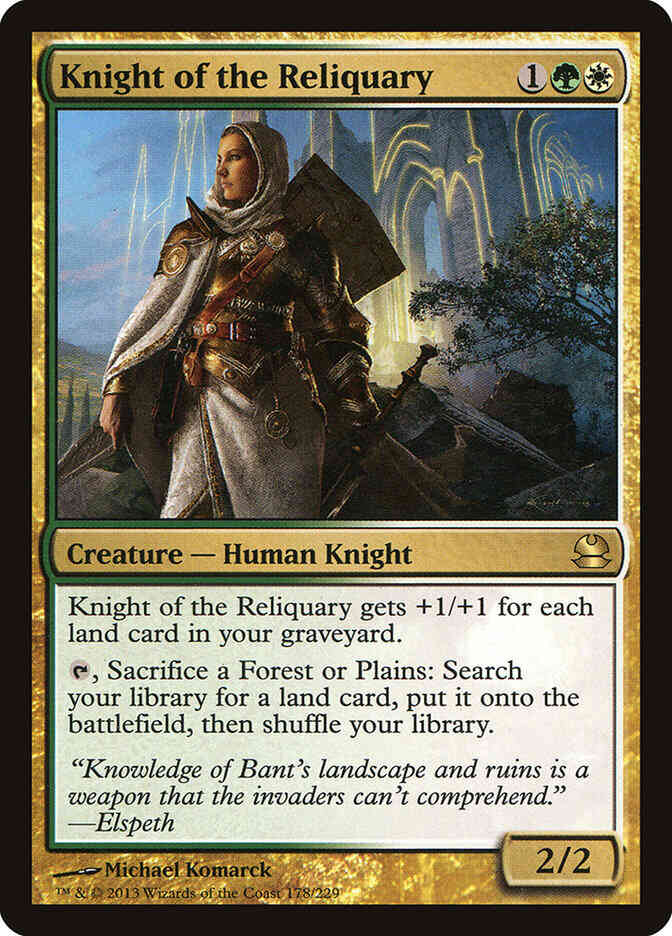 Knight of the Reliquary [178] [Modern Masters] [Non-Foil]