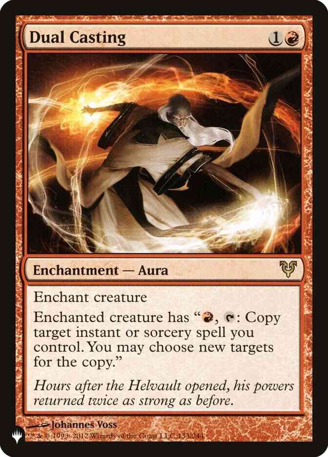 Dual Casting [AVR-133] [The List] [Non-Foil]