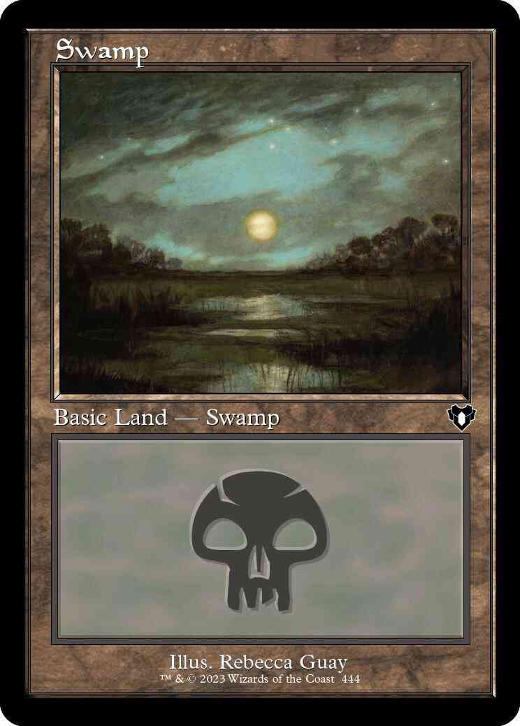 Swamp [444] [Retro Frame] [Commander Masters] [Non-Foil]