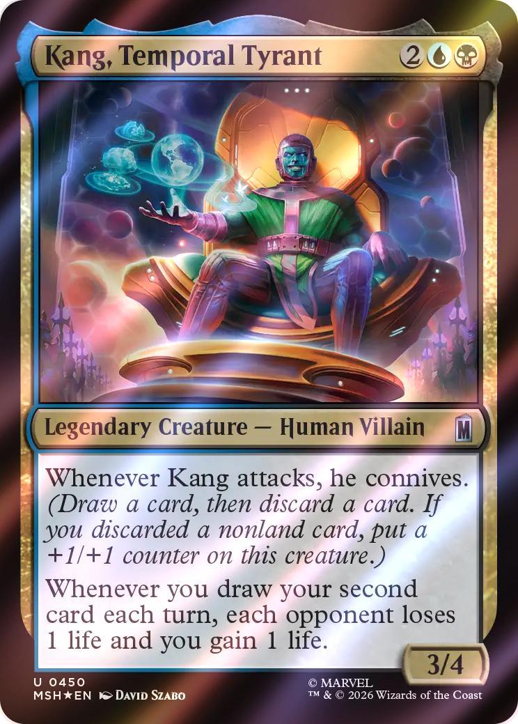 Kang, Temporal Tyrant [450] [Marvel Super Heroes] [Surge Foil]