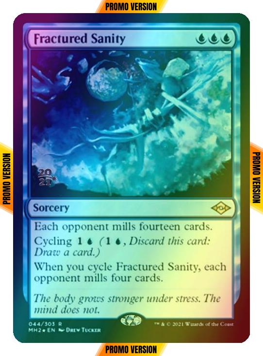 Fractured Sanity [Prerelease] [44S] [Modern Horizons 2 Promos] [Foil]