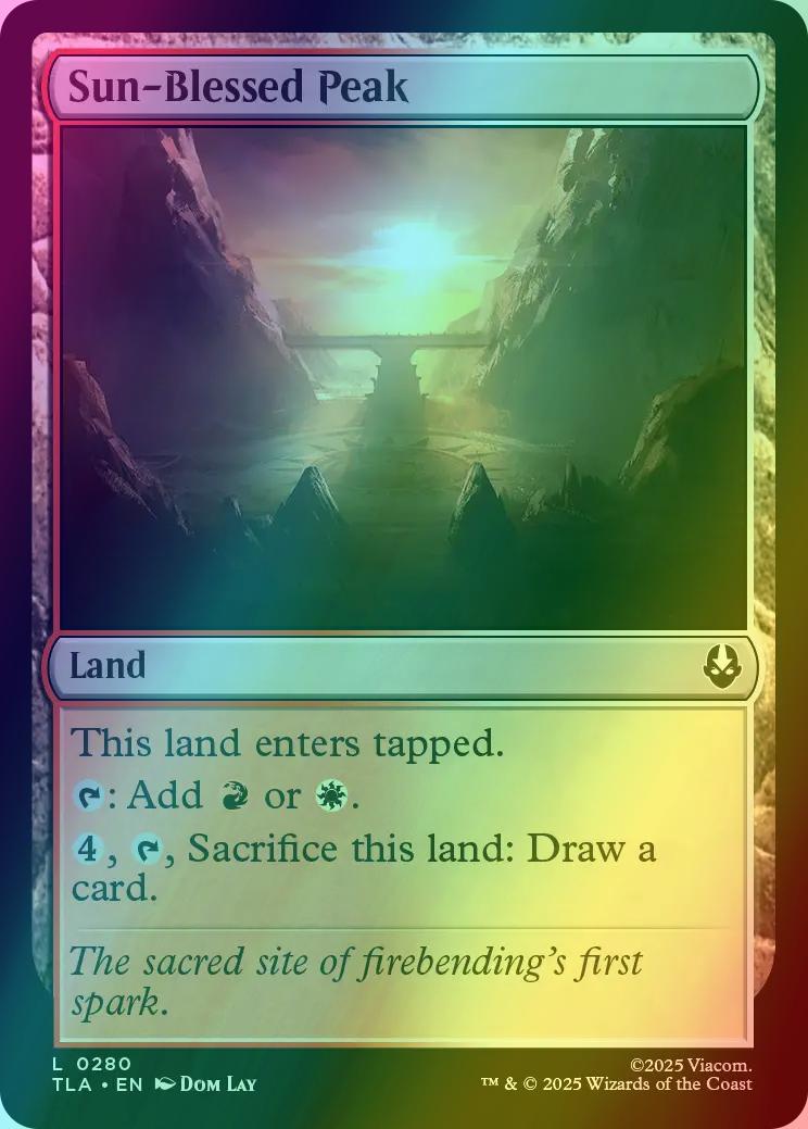 Sun-Blessed Peak [280] [Avatar: The Last Airbender] [Foil]