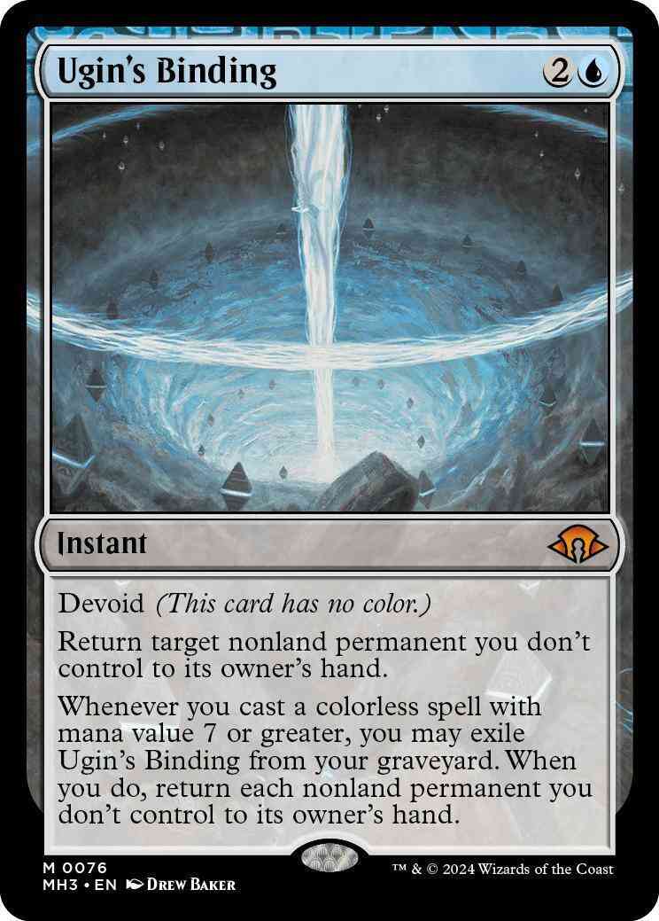 Ugin's Binding [76] [Modern Horizons 3] [Non-Foil]