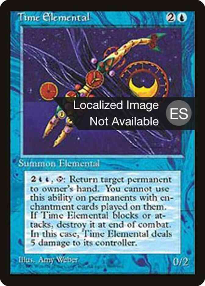 Time Elemental - Korean [108] [Fourth Edition Black Border: Korean] [Non-Foil]