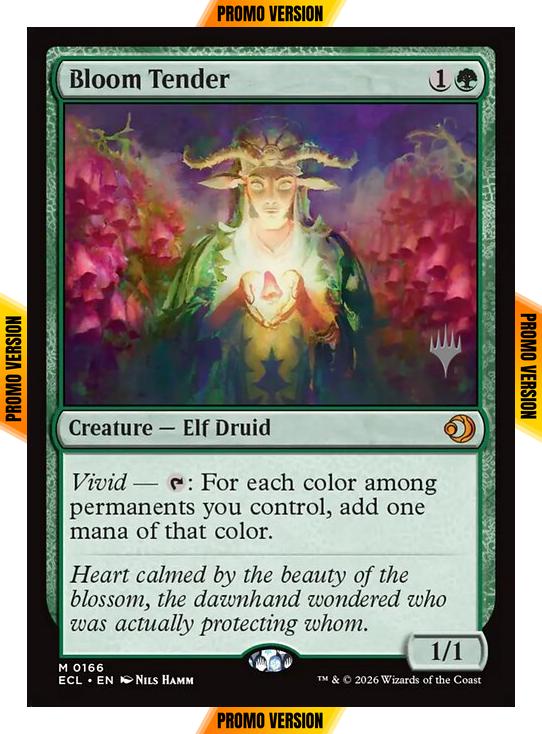 Bloom Tender [166p] [Promo Pack] [Lorwyn Eclipsed: Promos] [Non-Foil]