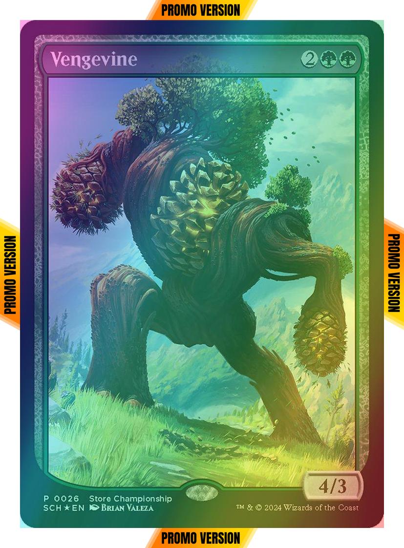 Vengevine [26] [Textless] [Store Championships] [Foil]