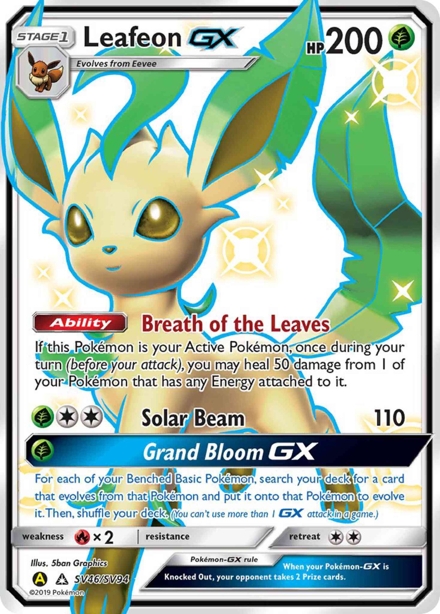 Leafeon-GX - SV46/SV94 - Rare Ultra [sma-SV46] [Ultra]