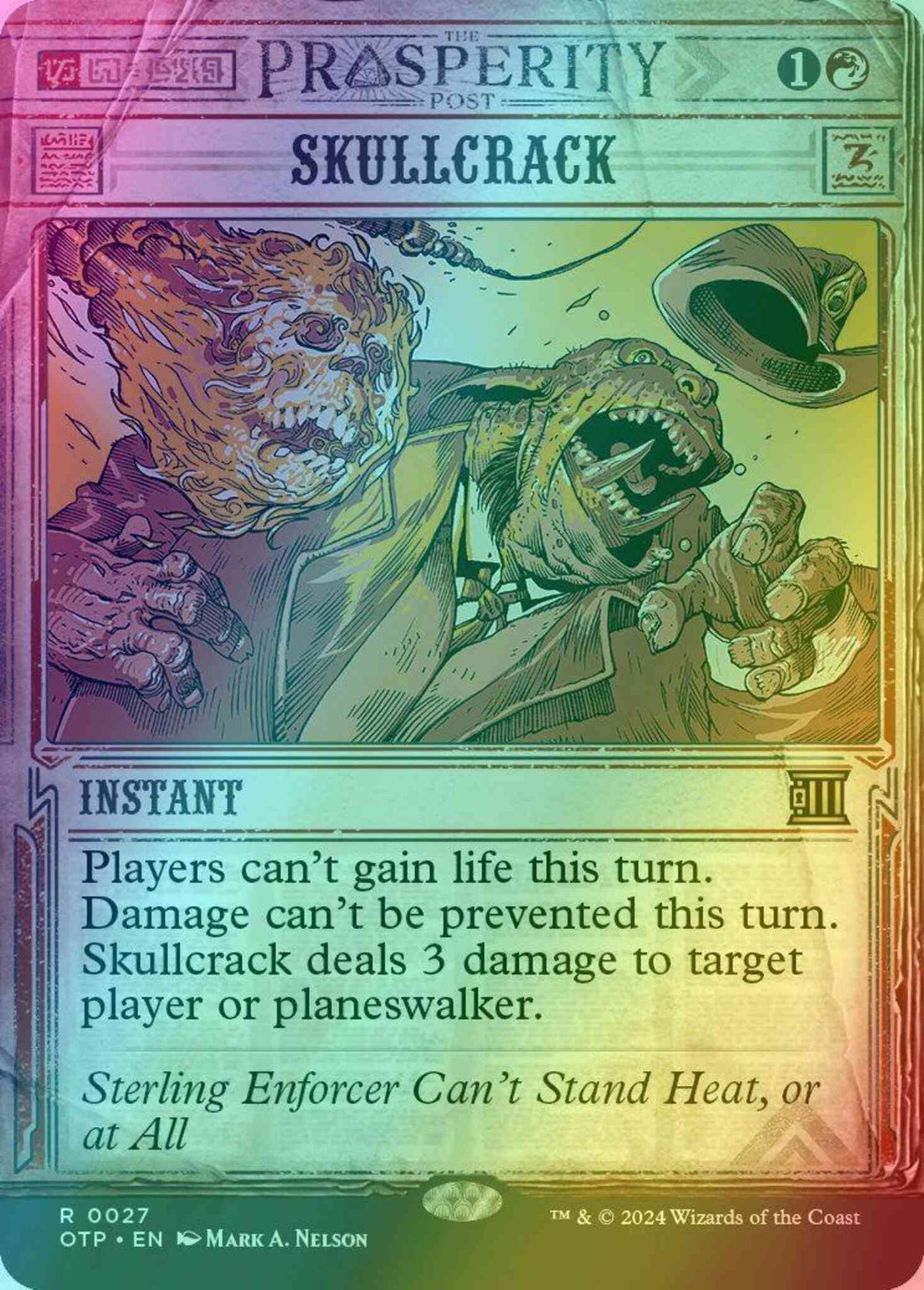 Skullcrack [27] [Breaking News Showcase] [Breaking News] [Foil]