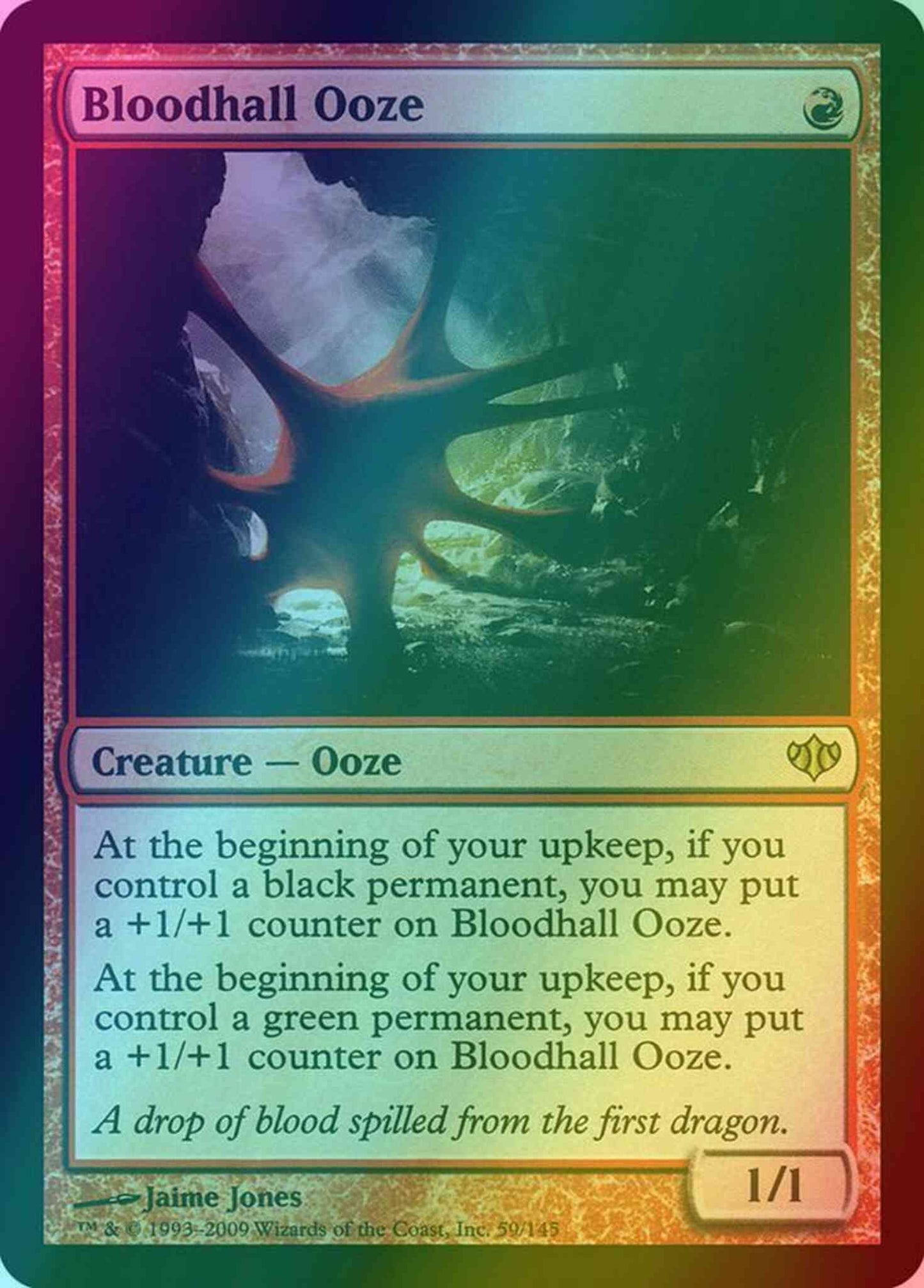 Bloodhall Ooze [59] [Conflux] [Foil]