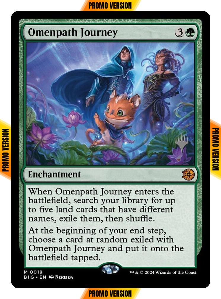 Omenpath Journey [18p] [Promo Pack] [The Big Score: Promos] [Non-Foil]