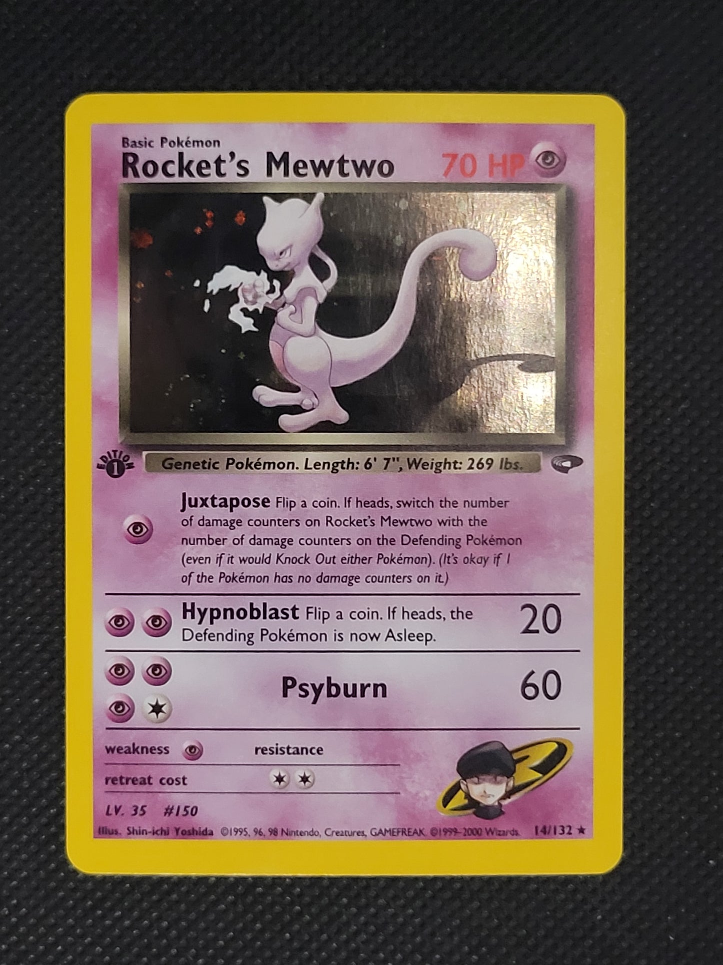 Rocket's Mewtwo — Rare|1st Edition|Holo — ID 17665