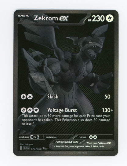 Zekrom ex — Black White Rare — ID 19001