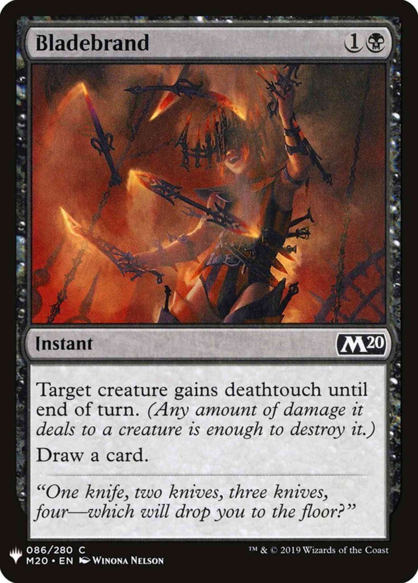 Bladebrand [M20-86] [The List] [Non-Foil]