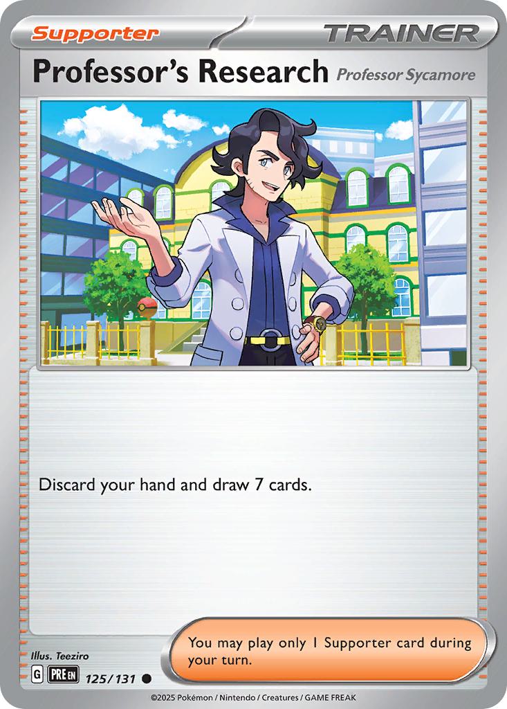 Professor's Research - Professor Sycamore - 125/131 - Common [sv085-125] [Non-Holo]
