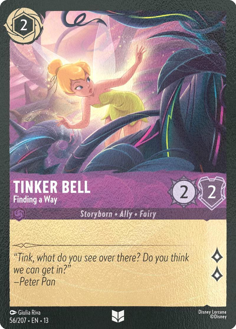 Tinker Bell - Finding a Way - 56/204 [Attack of the Vine!] [Cold Foil]
