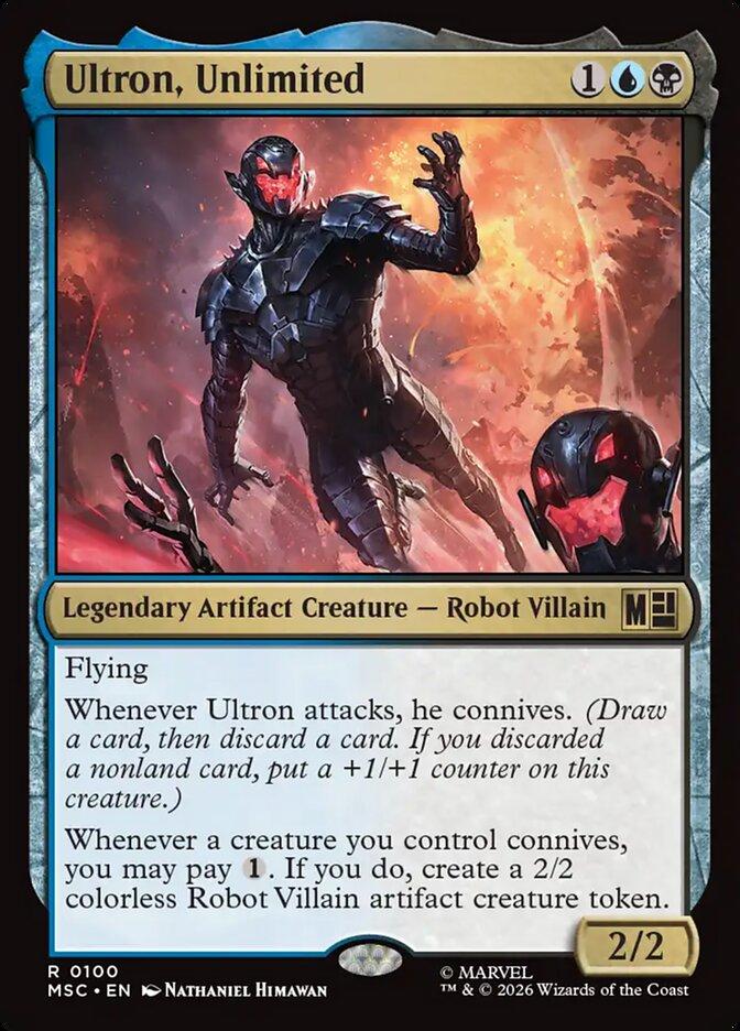 Ultron, Unlimited [100] [Marvel Super Heroes: Commander] [Non-Foil]