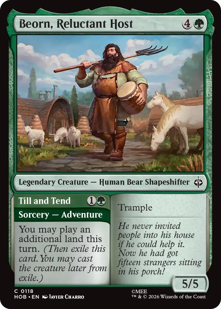 Beorn, Reluctant Host [118] [The Hobbit] [Non-Foil]