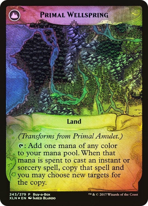 Primal Amulet // Primal Wellspring [243] [XLN Treasure Chest] [Foil]