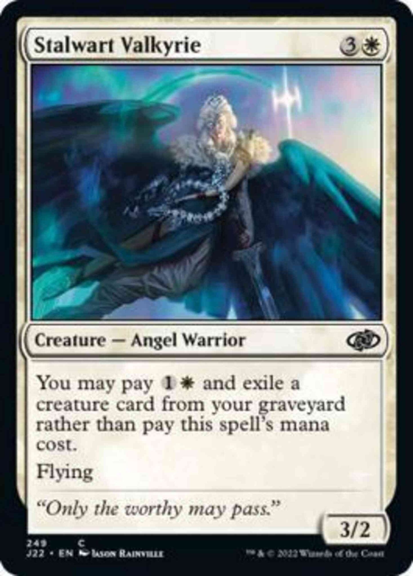 Stalwart Valkyrie [249] [Jumpstart 2022] [Non-Foil]